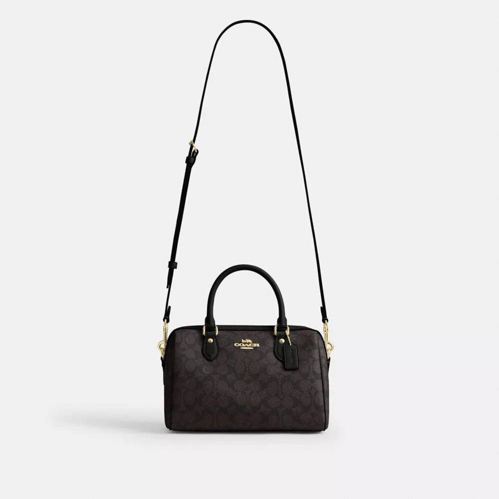 Rowan Satchel Bag in Signature Canvas