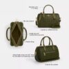 Rowan Satchel Bag in Signature Canvas
