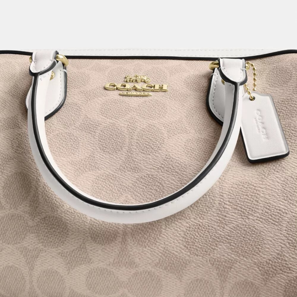 Rowan Satchel Bag in Signature Canvas
