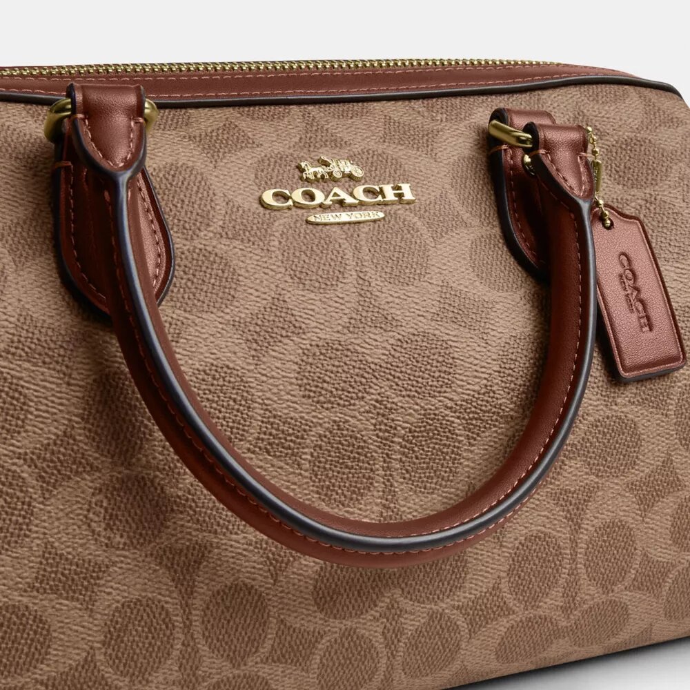 Rowan Satchel Bag in Signature Canvas