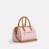 Rowan Satchel Bag in Signature Canvas with Charms