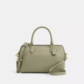 Rowan Satchel Bag in Signature Leather
