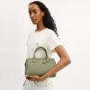 Rowan Satchel Bag in Signature Leather