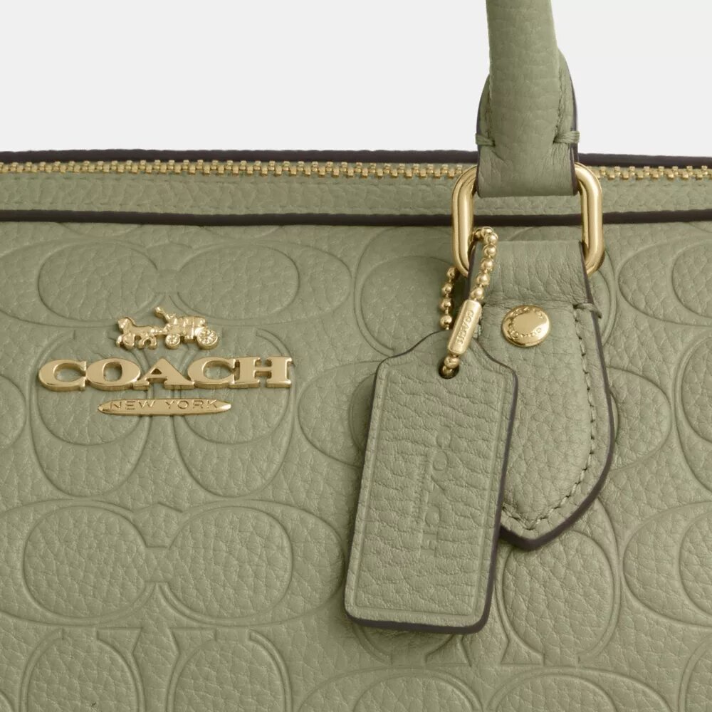 Rowan Satchel Bag in Signature Leather