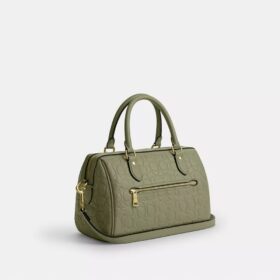 Rowan Satchel Bag in Signature Leather