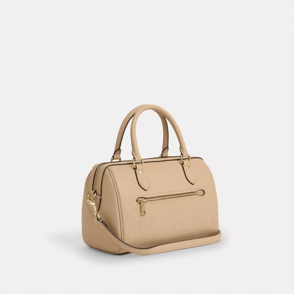 Rowan Satchel Bag in Signature Leather