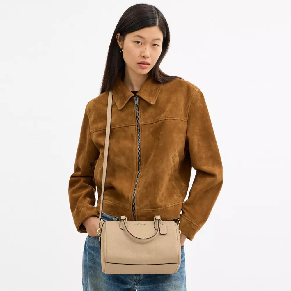 Rowan Satchel Bag in Signature Leather