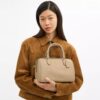 Rowan Satchel Bag in Signature Leather