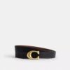 Sculpted C Buckle Reversible Belt, 25 Mm