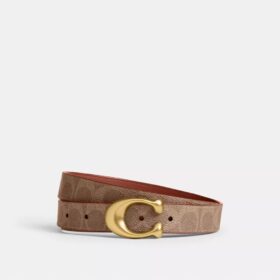 Sculpted C Buckle Reversible Belt, 25 Mm