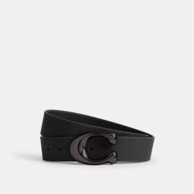 Sculpted C Buckle Reversible Belt, 38 Mm