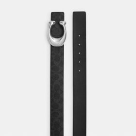 Sculpted C Buckle Reversible Belt, 38 Mm