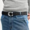 Sculpted C Buckle Reversible Belt, 38 Mm