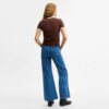 Sculpted C Denim Pants in Organic Cotton
