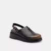 Sculpted C Platform Clog in Loved Leather