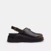 Sculpted C Platform Clog in Loved Leather