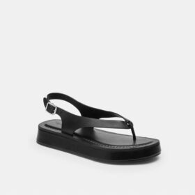 Sculpted C Platform Thong Sandal