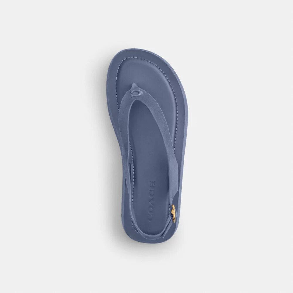 Sculpted C Platform Thong Sandal