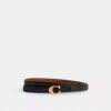 Sculpted Signature Buckle Reversible Belt, 13 Mm