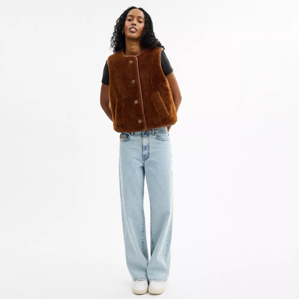 Shearling Vest