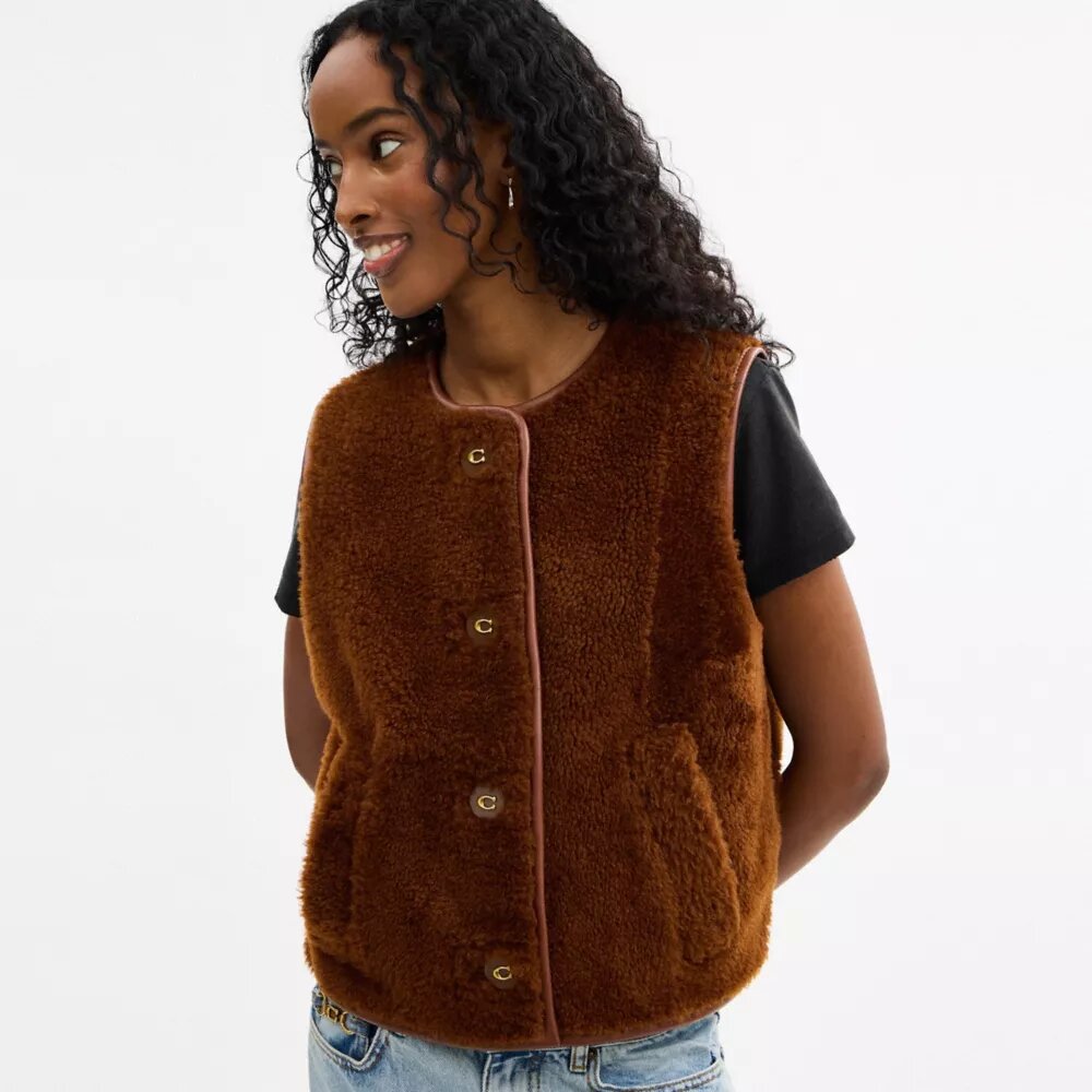 Shearling Vest