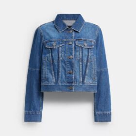 Shrunken Denim Workwear Jacket