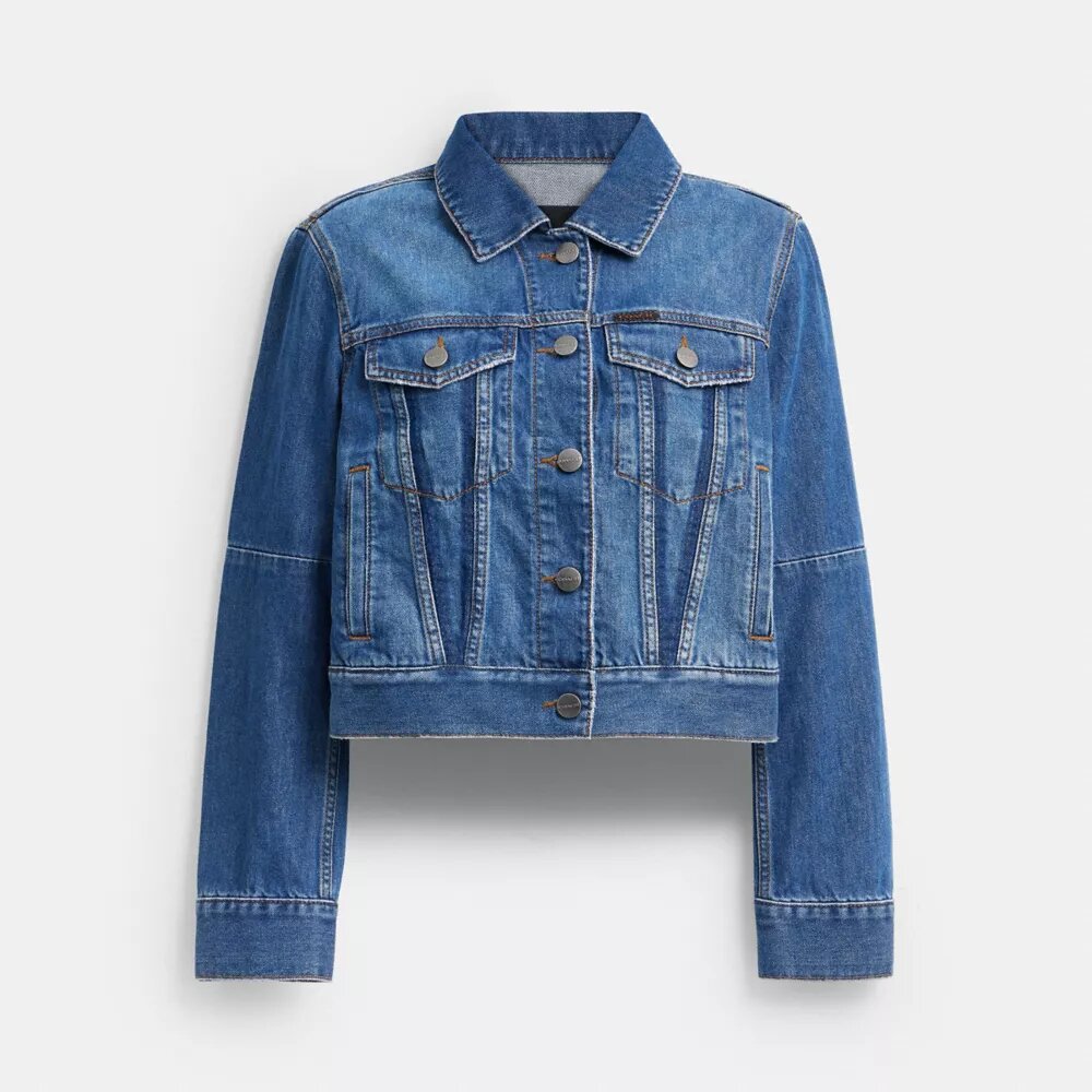 Shrunken Denim Workwear Jacket