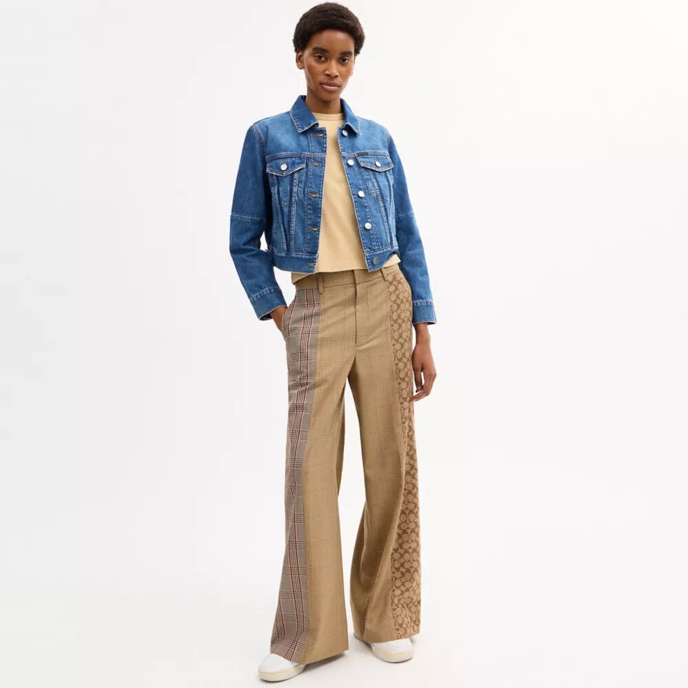 Shrunken Denim Workwear Jacket