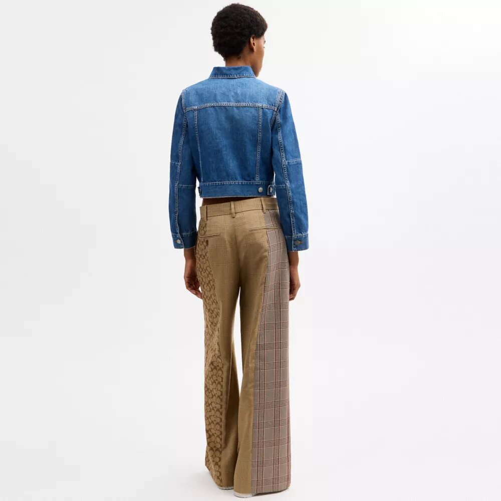 Shrunken Denim Workwear Jacket