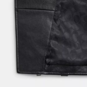 Shrunken Leather Biker Jacket