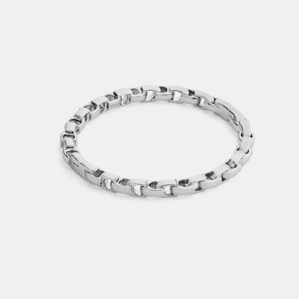 Signature Chain Hinged Bangle