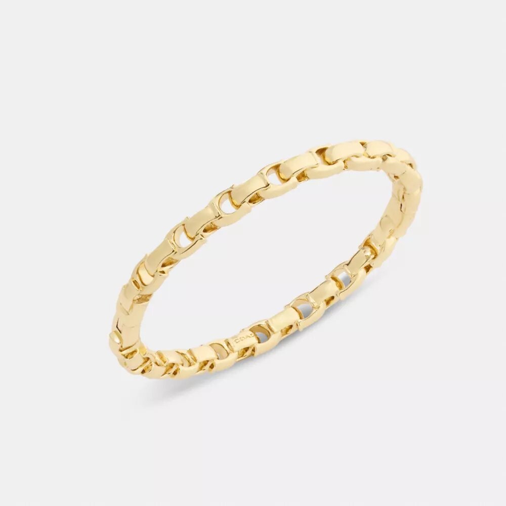 Signature Chain Hinged Bangle