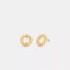 Signature Circle Stud Earrings