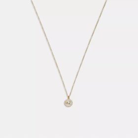 Signature Crystal Pearl Pendant Necklace