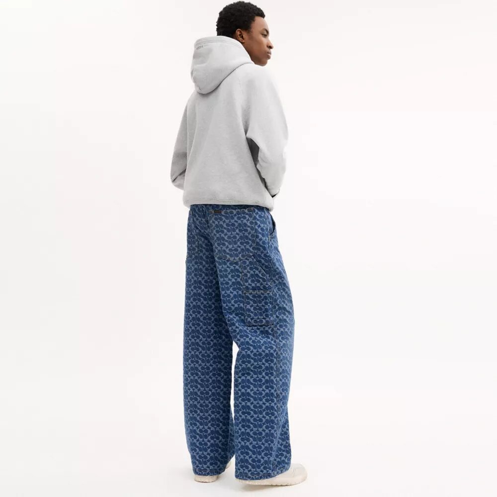 Signature Denim Carpenter Pants in Organic Cotton