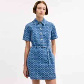 Signature Denim Dress in Organic Cotton