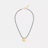 Signature Heart Cord Pendant Necklace