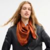 Signature Horse and Carriage Print Silk Square Scarf