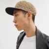 Signature Jacquard Flat Brim Hat