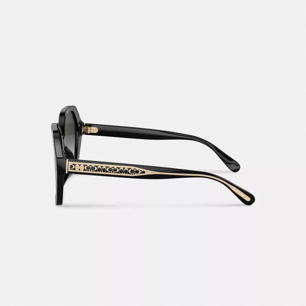 Signature Ombra Geometric Square Sunglasses