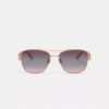 Signature Ombra Narrow Pilot Sunglasses