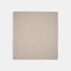 Signature Oversized Square Scarf