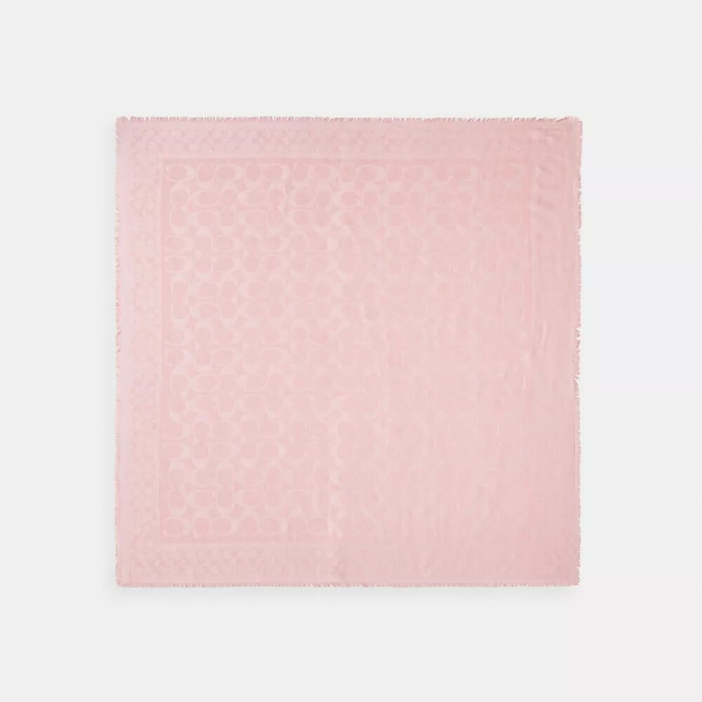 Signature Oversized Square Scarf