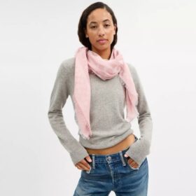 Signature Oversized Square Scarf