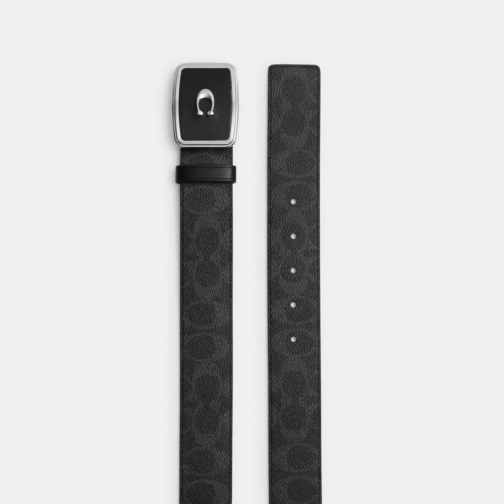 Signature Plaque Buckle Belt, 38 Mm