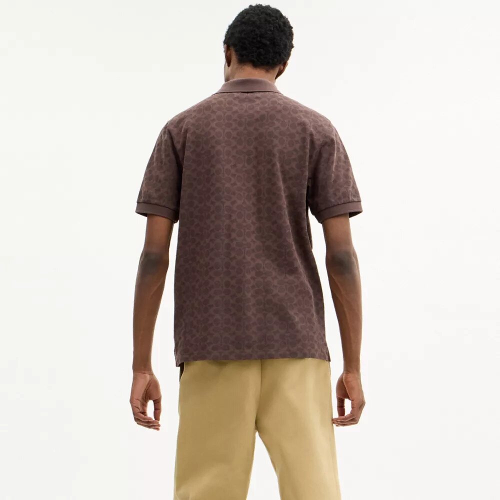 Signature Polo in Organic Cotton