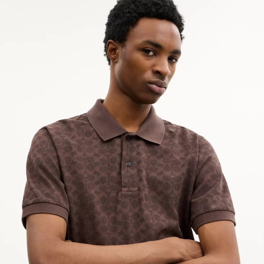 Signature Polo in Organic Cotton