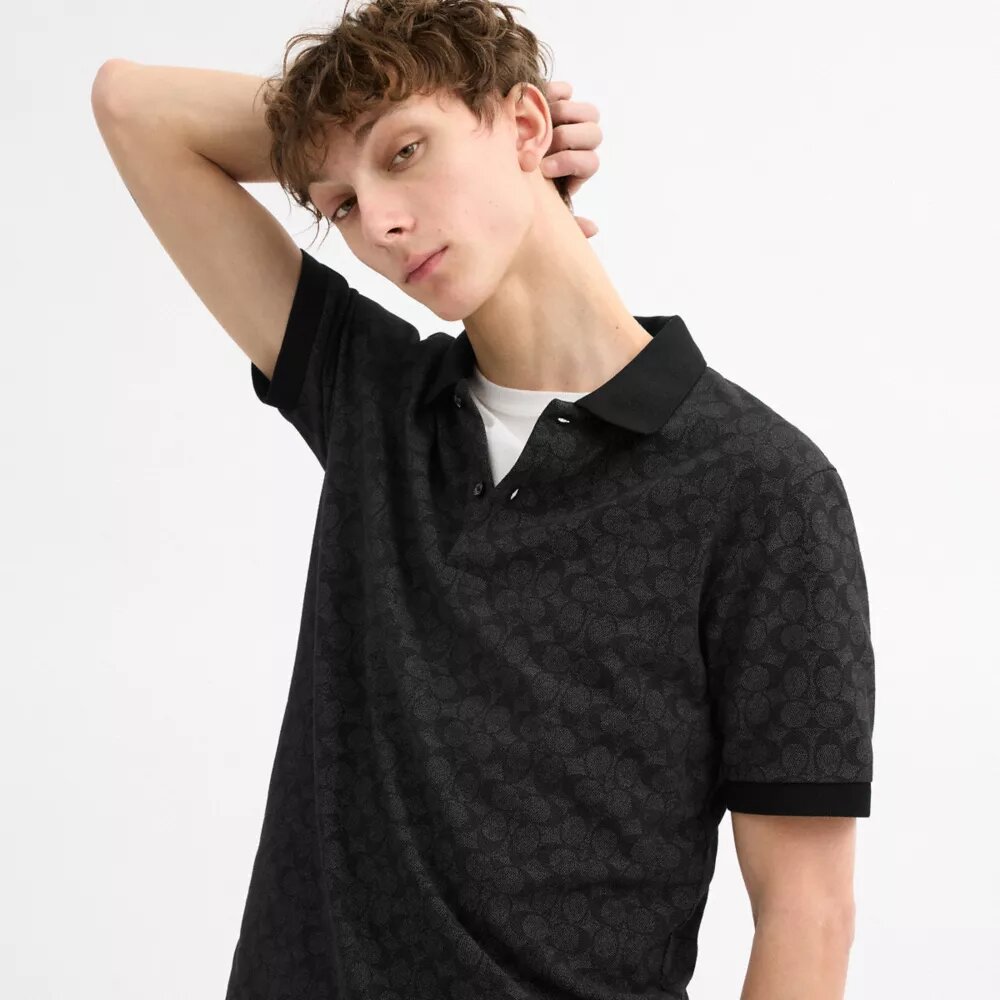 Signature Polo in Organic Cotton