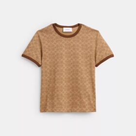 Signature Ringer T-Shirt in Organic Cotton