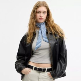 Signature Silk Skinny Scarf